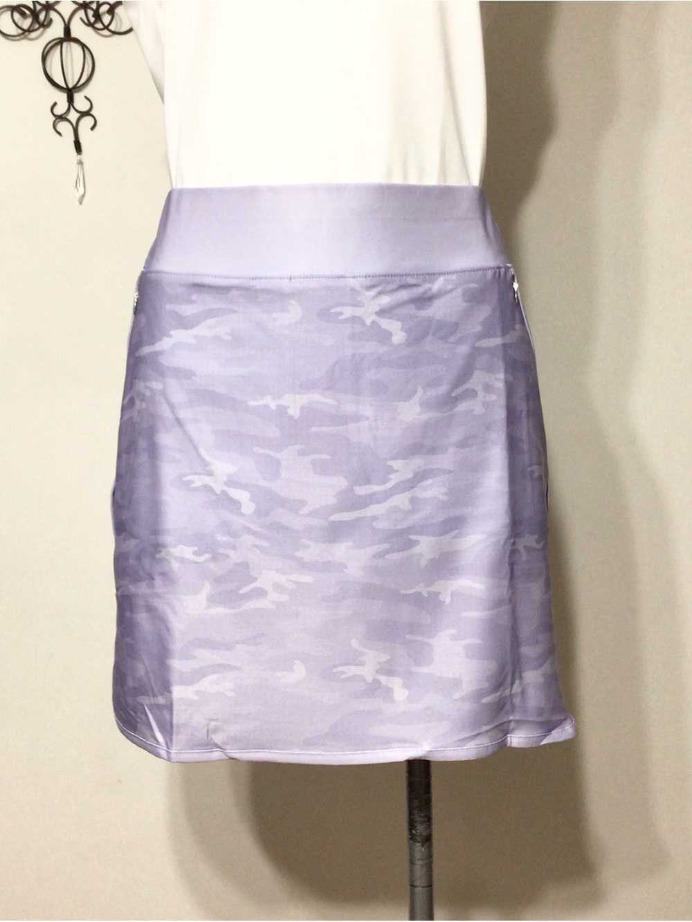 AHEAD Lilac Camo Golf Skort